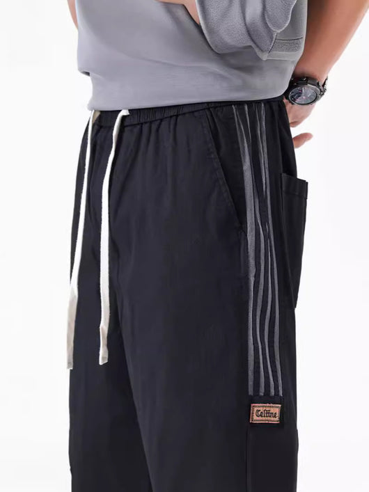 Pantalones Holgados de Moda Casual Quinta Cintura - Image 15