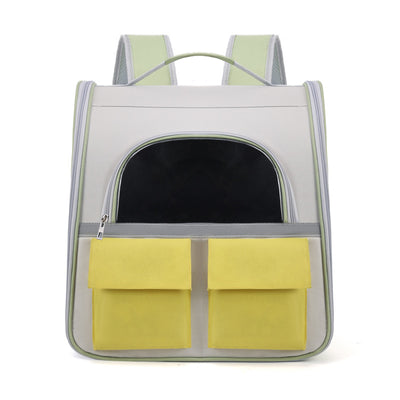 Mochila Transparente para Gatos de Gran Capacidad con Lona - Image 6