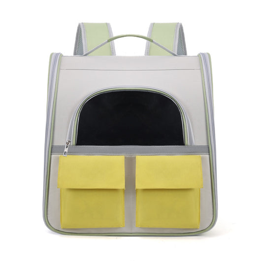 Mochila Transparente para Gatos de Gran Capacidad con Lona - Image 6
