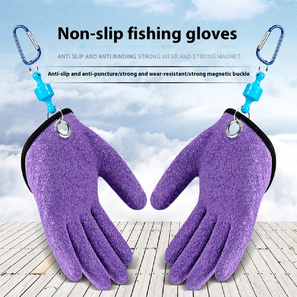 Guantes de Pesca Reforzados con Tecnología Anti-enredo