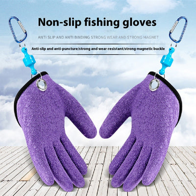Guantes de Pesca Reforzados con Tecnología Anti-enredo