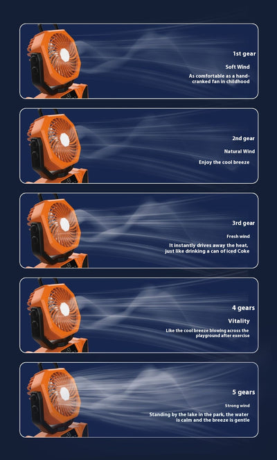 Ventilador Solar de Emergencia con Pantalla Digital y Gran Capacidad - Image 9