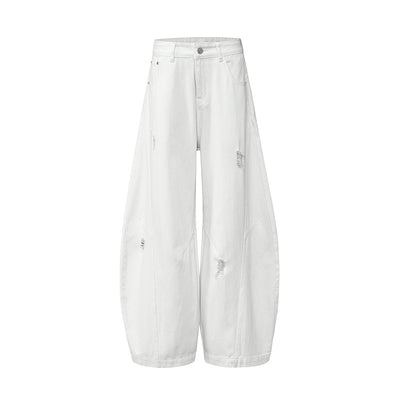 Pantalones Vaqueros Vintage Estilo Americano Bootcut Talle Ancho Lavado - Image 6