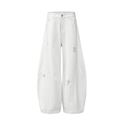 Pantalones Vaqueros Vintage Estilo Americano Bootcut Talle Ancho Lavado - Image 6