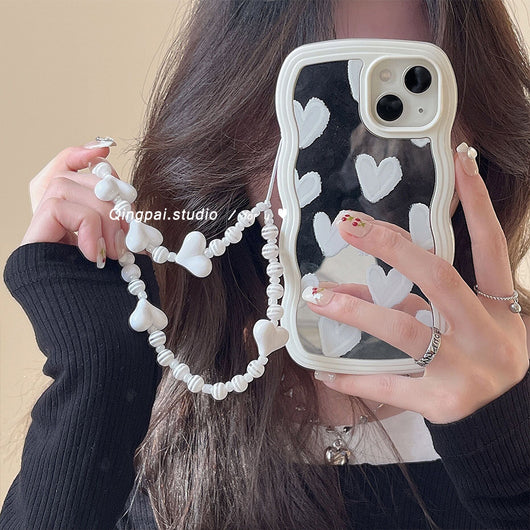 Espejo Ondulado para Funda de Celular - Silicona Premium Todo en Uno