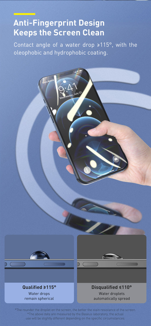 Protector de Pantalla Cristal Templado Anti Luz Azul para iPhone 12 Mini 5.4" - Image 16