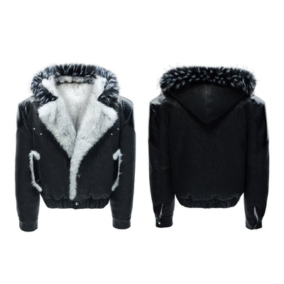Chaqueta Acolchada de Algodón Grueso para Hombre Zuoshan Diao - Image 9