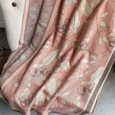 Chal Decorativo de Jacquard con Borlas para Mujer - Image 5