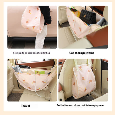Organizador de Asiento Trasero para Auto con Múltiples Compartimentos - Image 3