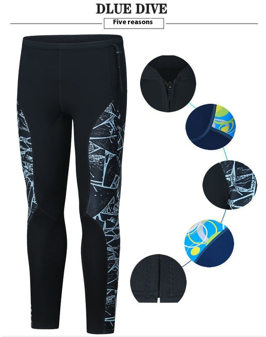 Traje de Buceo 3mm con Mangas Largas y Pantalón Completo para Snorkel - Image 22