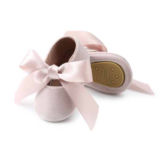 Zapatos Princesa para Bebé - Calzado Suave con Moño para Primavera y Otoño - Image 18