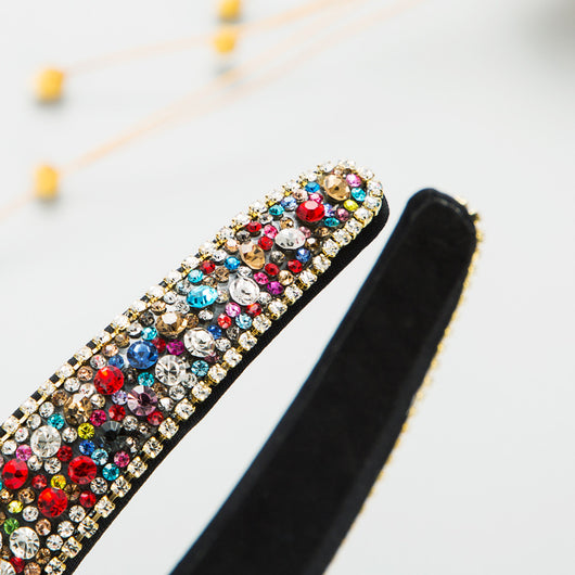 Diadema Deportiva Diamantes Coloridos Antideslizante para Mujer - Image 16