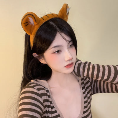 Diadema Estampado Leopardo Año del Tigre para Niña - Image 6