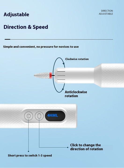 Dispositivo Portátil USB para Perforación de Uñas - Image 12
