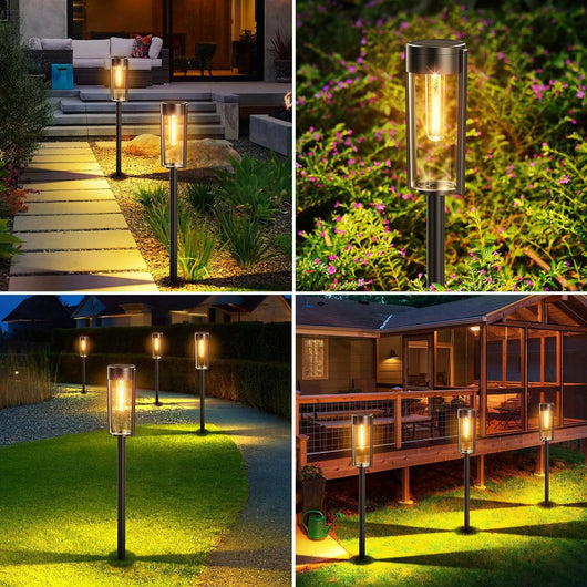 Lámpara Solar para Jardín con Filamento de Tungsteno - Image 3