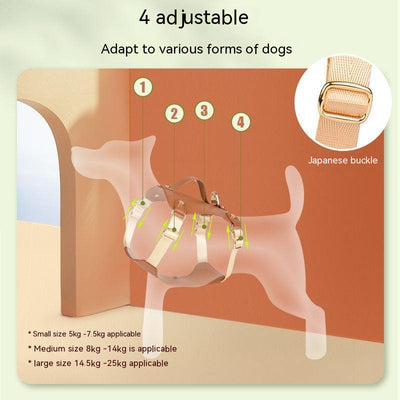 Arnés de Microfibra y Cuerda de Tracción para Perros - Image 8