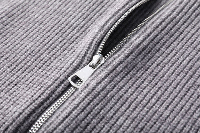 Cardigan Casual Cuello Alto Versátil para Hombre - Image 15