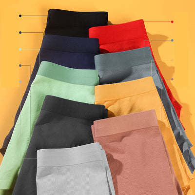 Bóxers Talla Grande de Algodón Peinado sin Marcas con Diseño Convexo - Image 18