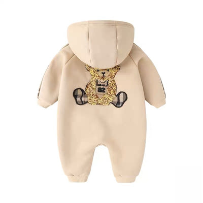 Pijama Enterizo Polar Forrado para Bebés - Otoño Invierno - Image 2