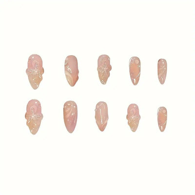 Uñas Postizas Flor Pura - Removibles y Reutilizables - Image 10