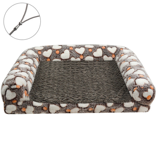 Casa Cama para Perro Desmontable con Diseño de Patitas - Funda Lavable - Image 11