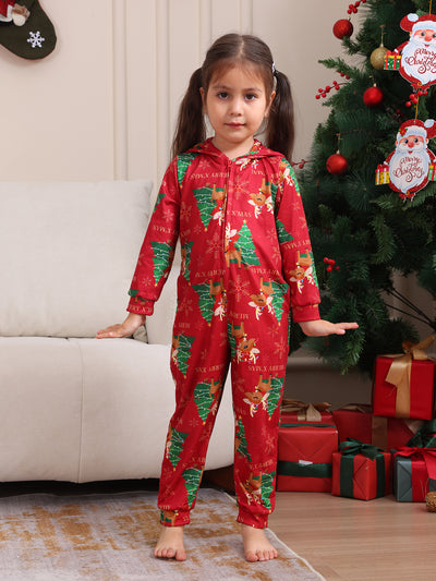 Conjunto Navideño Familiar de Pantalones Largos para Niños y Niñas - Image 41