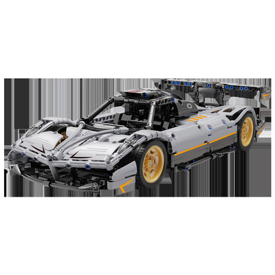 Modelo de Construcción Auto Deportivo Azul Phantom - Image 4