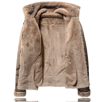 Chaqueta Polar para Hombre con Cuello Tipo Polo y Forro Térmico - Image 3