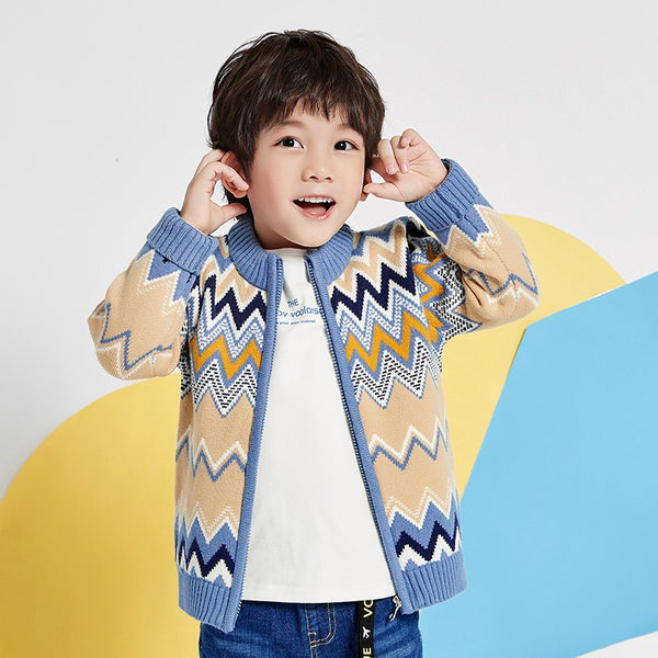 Chaqueta Acolchada con Cierre para Niños - Suéter Térmico Plus Velvet