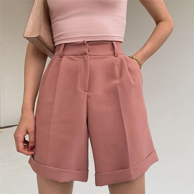 Pantalón Ancho Fluido de Cintura Alta con Corte A - Image 14