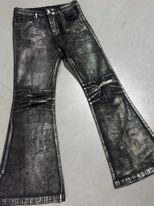 Pantalones Vaqueros Desgastados para Hombre con Efecto Bronceado y Micro-elasticidad - Image 5