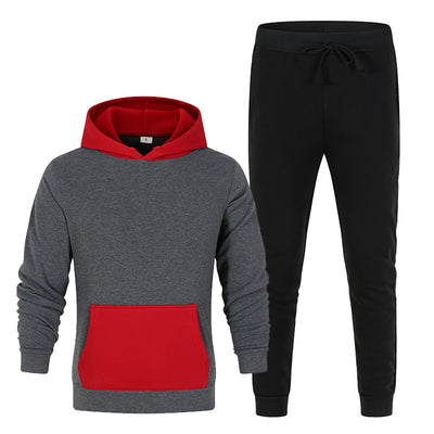 Conjunto Deportivo de 2 Piezas con Contraste de Colores - Sudadera y Pantalón - Image 14