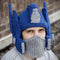 Casco de Esquí Tejido a Mano en Lana Merino Unisex