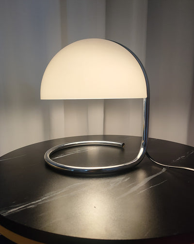 Lámpara de Mesita Retro Estilo Hongo - Luz Cálida para Dormitorio