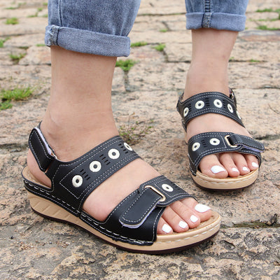 Sandalias Plataforma Ligeras con Bordado y Tiras Ajustables - Image 15