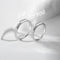 Anillo de Pareja en Plata 925 Resistente al Deslustre
