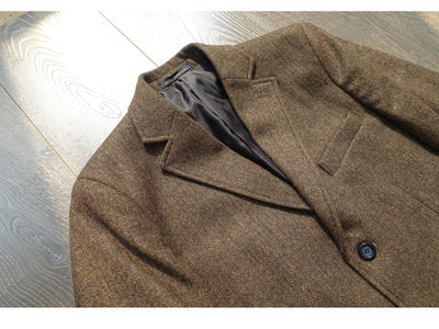 Chaqueta de Trabajo Tweed Vintage Americana Peso Pesado Espiga - Image 24
