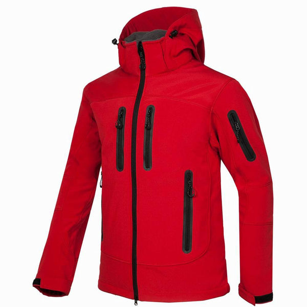 Chaqueta Softshell para Montaña y Camping