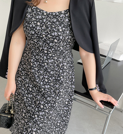 Traje Falda Sastre con Tirantes Ligero y Versátil - Image 5