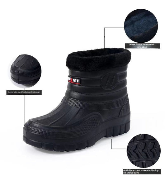 Botas de Trabajo Impermeables con Forro Térmico para Hombre - Image 22