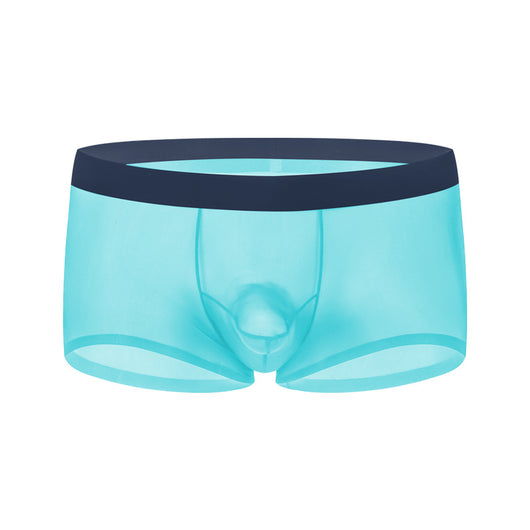 Bóxer Transparente Sin Costuras de Seda Helada para Hombre - Image 10