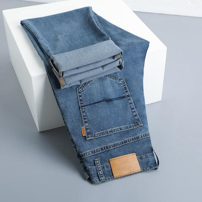 Jeans Ultra Delgados de Tencel para Hombre - Estilo Moderno - Image 7