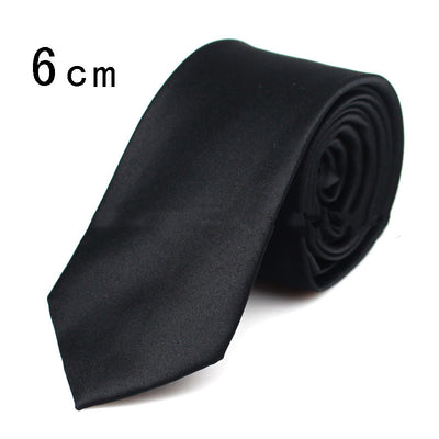 Corbata Negra Ultra Delgada 6cm - Elegancia Casual Profesional - Image 16