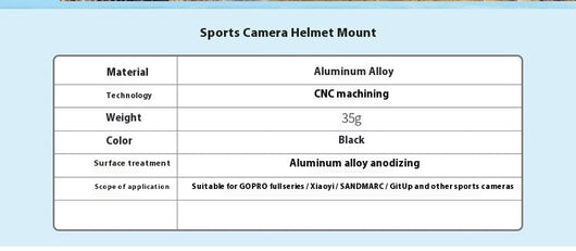 Soporte Universal para Cámara y Accesorios de Casco de Ciclismo - Image 18