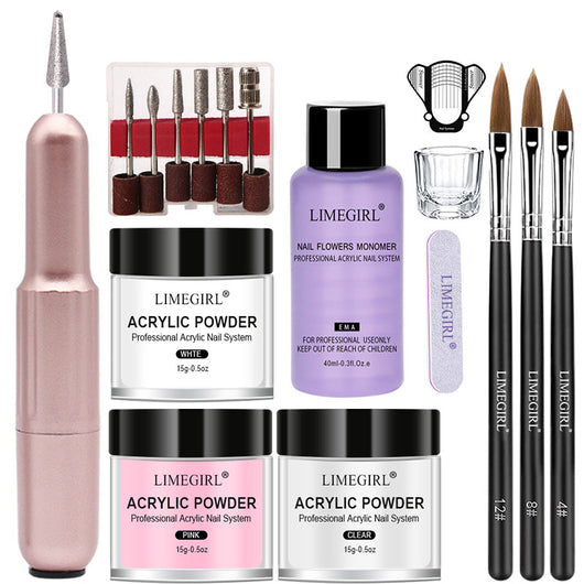 Kit Completo de Polvo Cristal para Extensiones de Uñas - Image 7