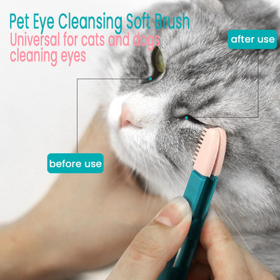 Cepillo Limpiador de Ojos para Gatos - Removedor de Legañas Suave - Image 10