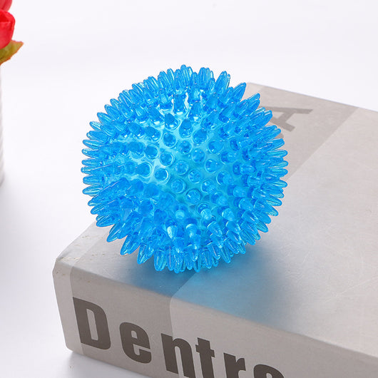 Pelota Sensorial Espinuda con Sonido para Perros - Image 3