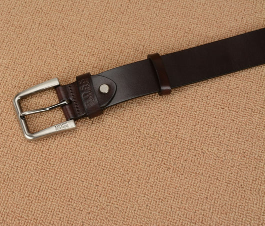 Cinturón de Cuero Genuino para Hombre con Hebilla de Pasador - Image 23