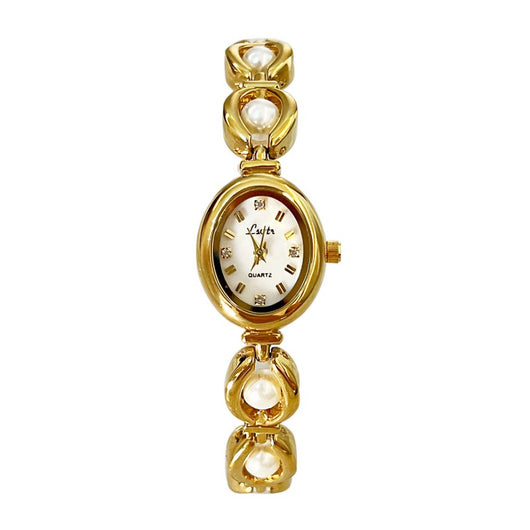 Reloj de Pulsera Elegante para Mujer con Perlas Imitación - Diseño Temperamental Lujo - Image 7