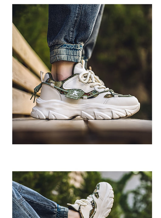 Tenis Deportivos Chunky Respirable para Hombre - Image 8